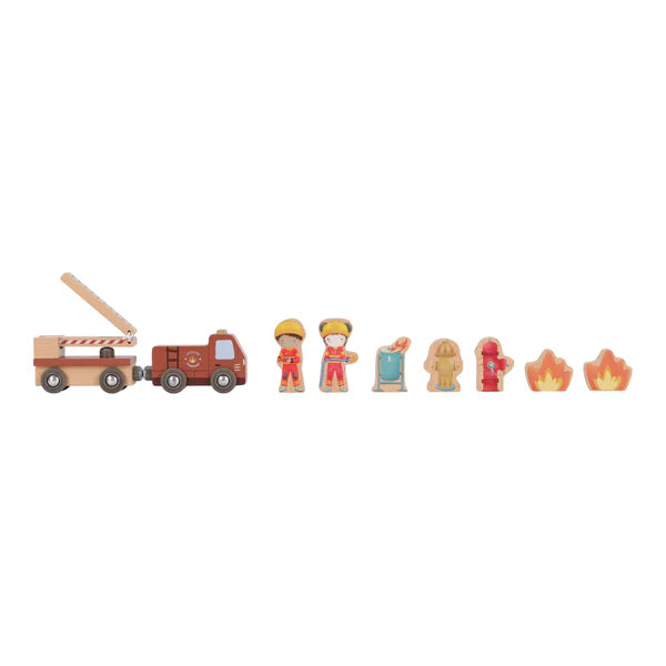 Little Dutch Wooden Fire Station