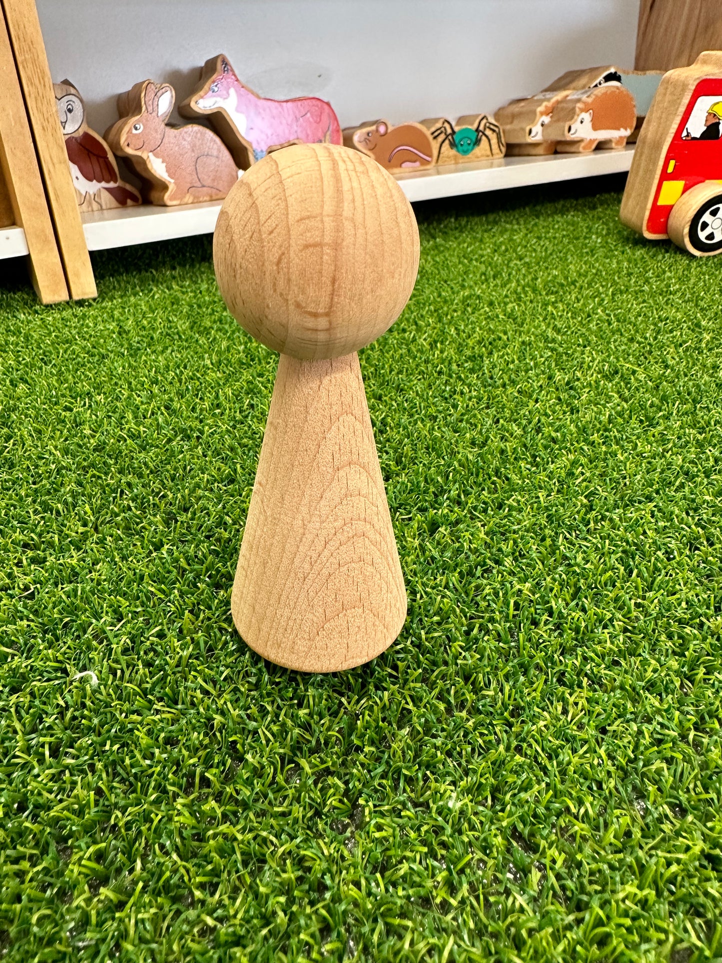 Wooden Conical Figures