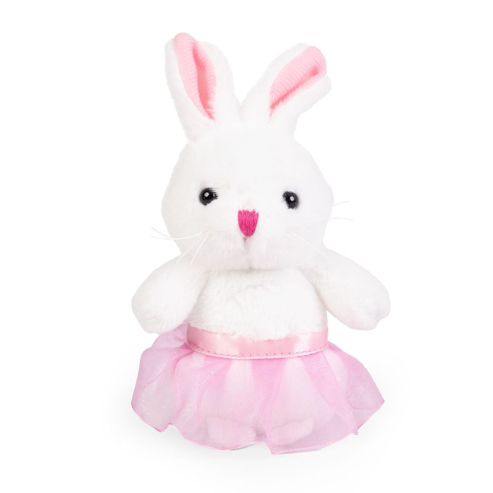LITTLE Living Nature Play Tutu Bunny Animal Plush