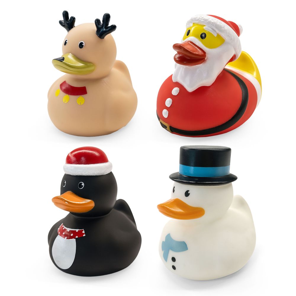 Christmas Bath Duck Toys 1 Supplied