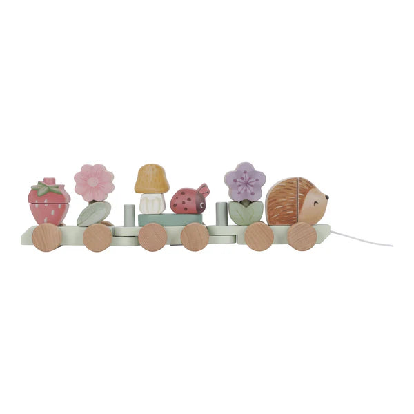 Little Dutch Stacking Train hedgehog - Fairy Garden