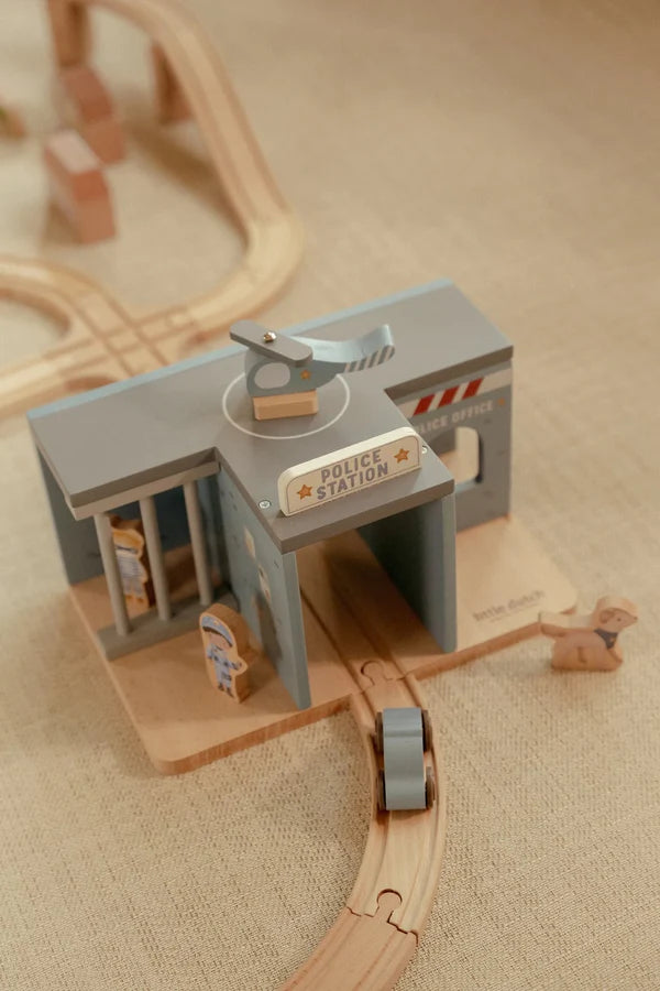 Little Dutch Wooden Police Station - Brand New Collection