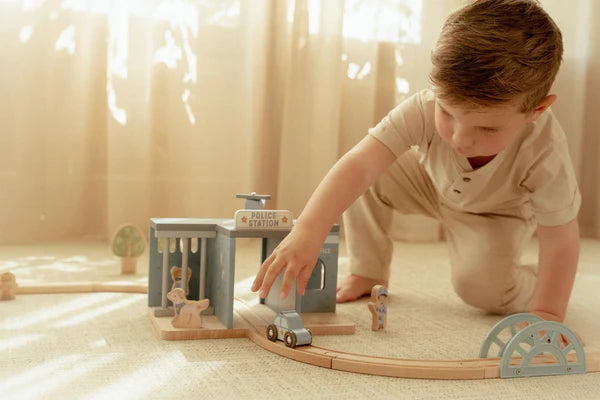 Little Dutch Wooden Police Station - Brand New Collection