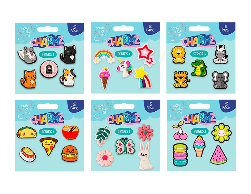 Clog Charmz 5pk Series 3 - Random Selection