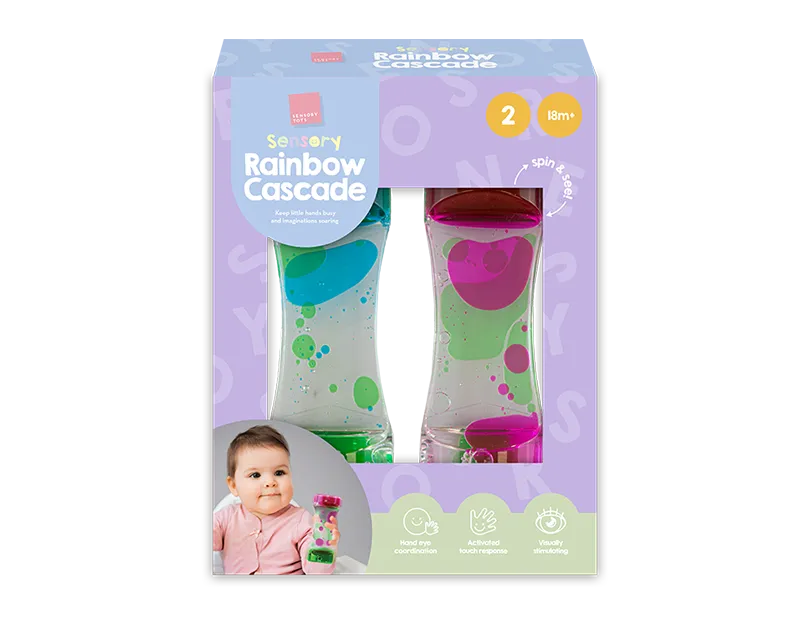 Sensory Rainbow Cascade 2pk