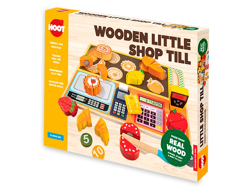 Wooden Little Shop Set