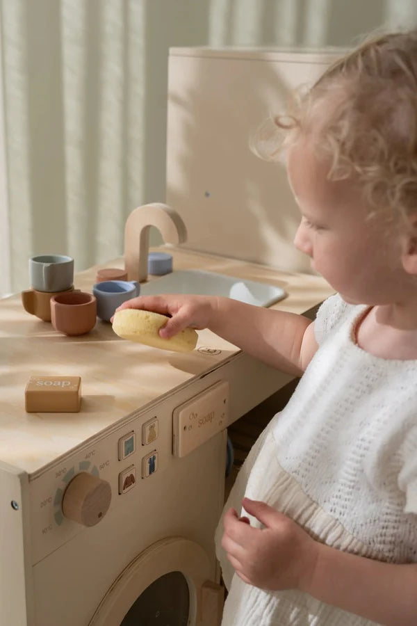 Little Dutch Wooden Play Washing Machine Limited Edition Collection