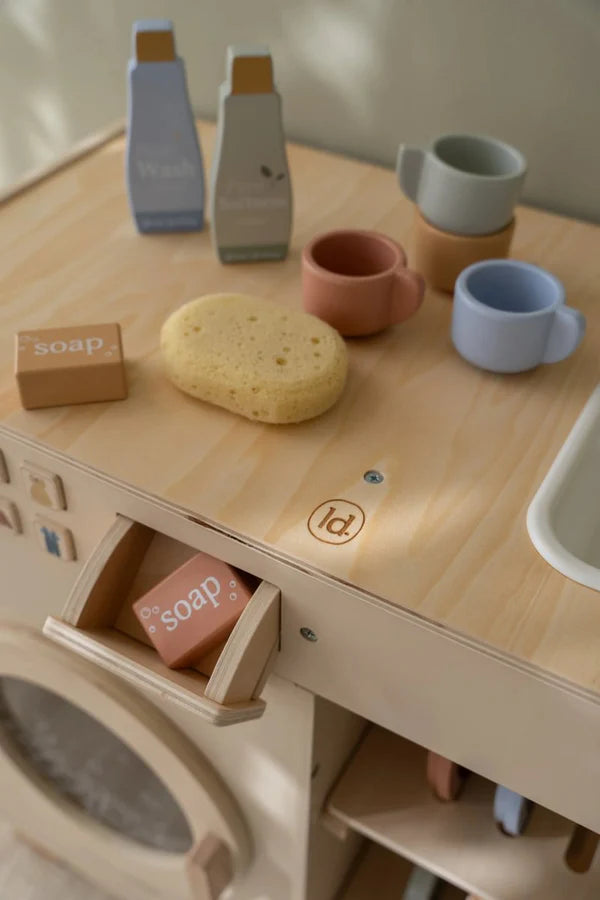Little Dutch Wooden Play Washing Machine Limited Edition Collection