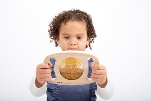 Tickit Easy Hold Gold Glitter Panel