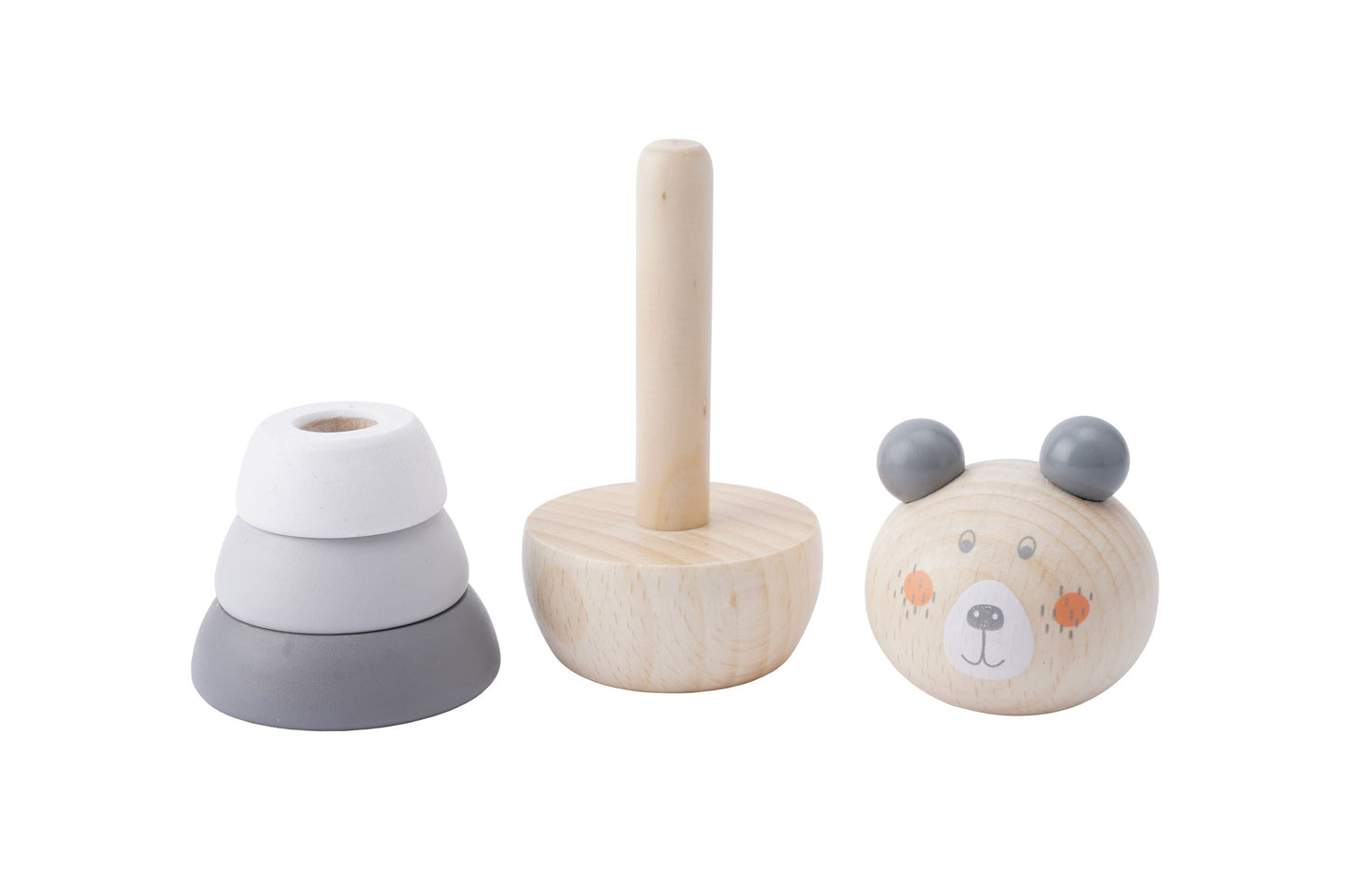 Little Tribe Wooden Benny Bear Stacker