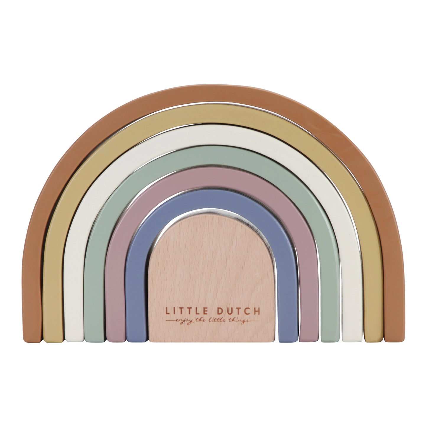 Little Dutch Wooden Vintage Rainbow Stacker