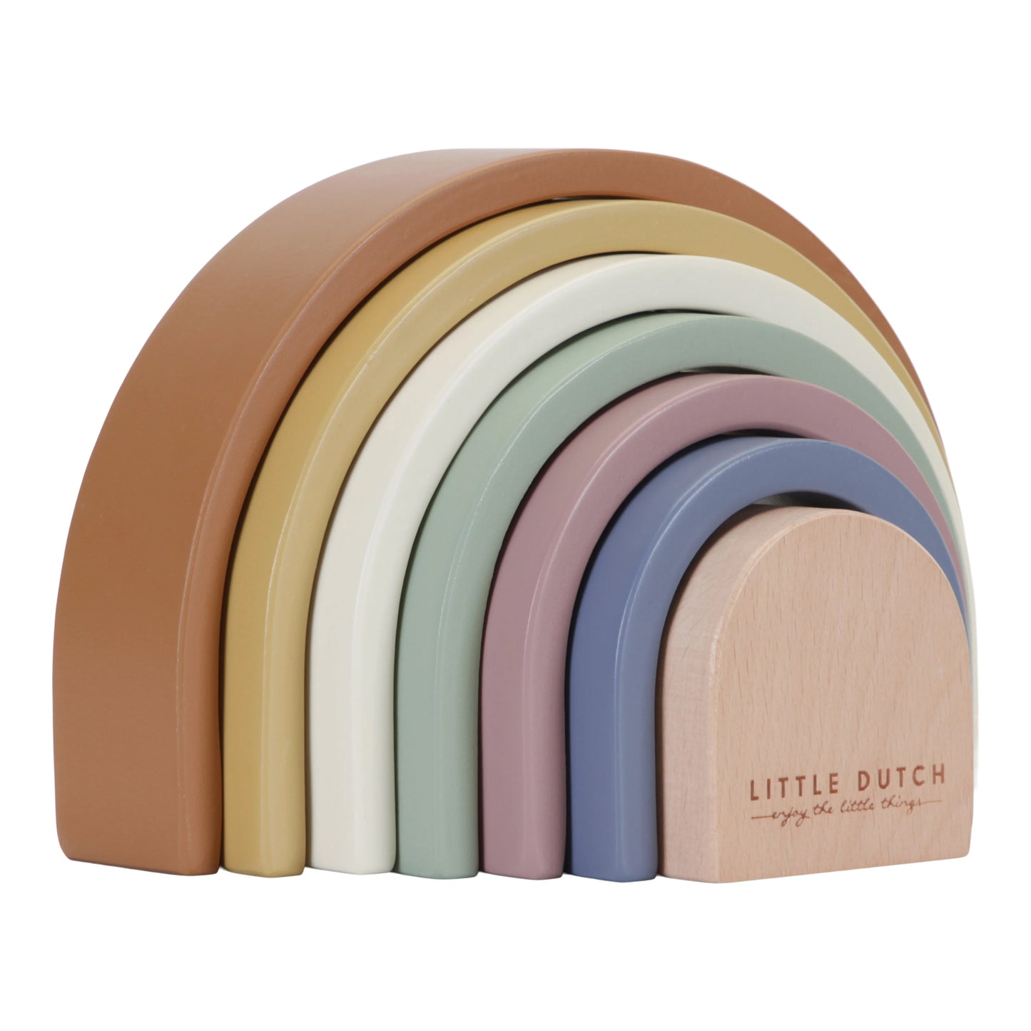 Little Dutch Wooden Vintage Rainbow Stacker