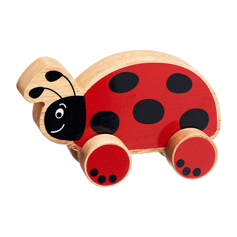 Lanka Kade Wooden Push Along Ladybird