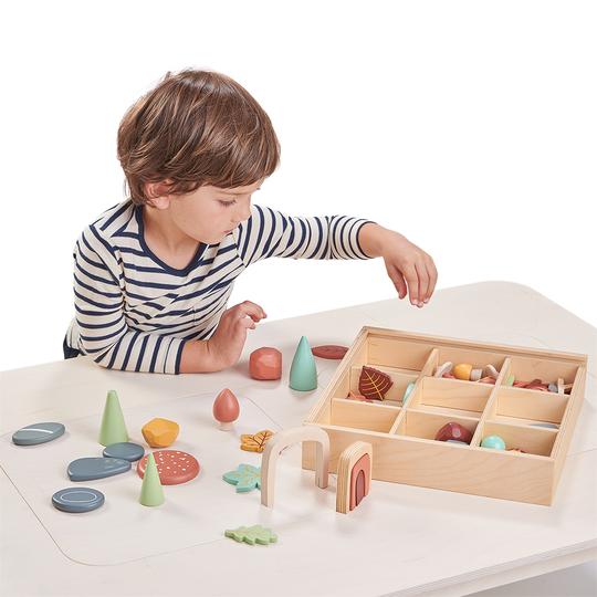 My Forest Wooden Floor by Tenderleaf Toys Tinker Tray