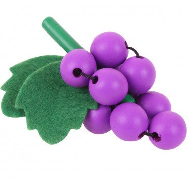 Bigjigs Wooden Market stall grapes