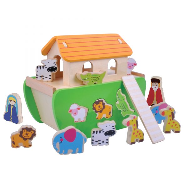 Wooden Noah's Ark - Jumini