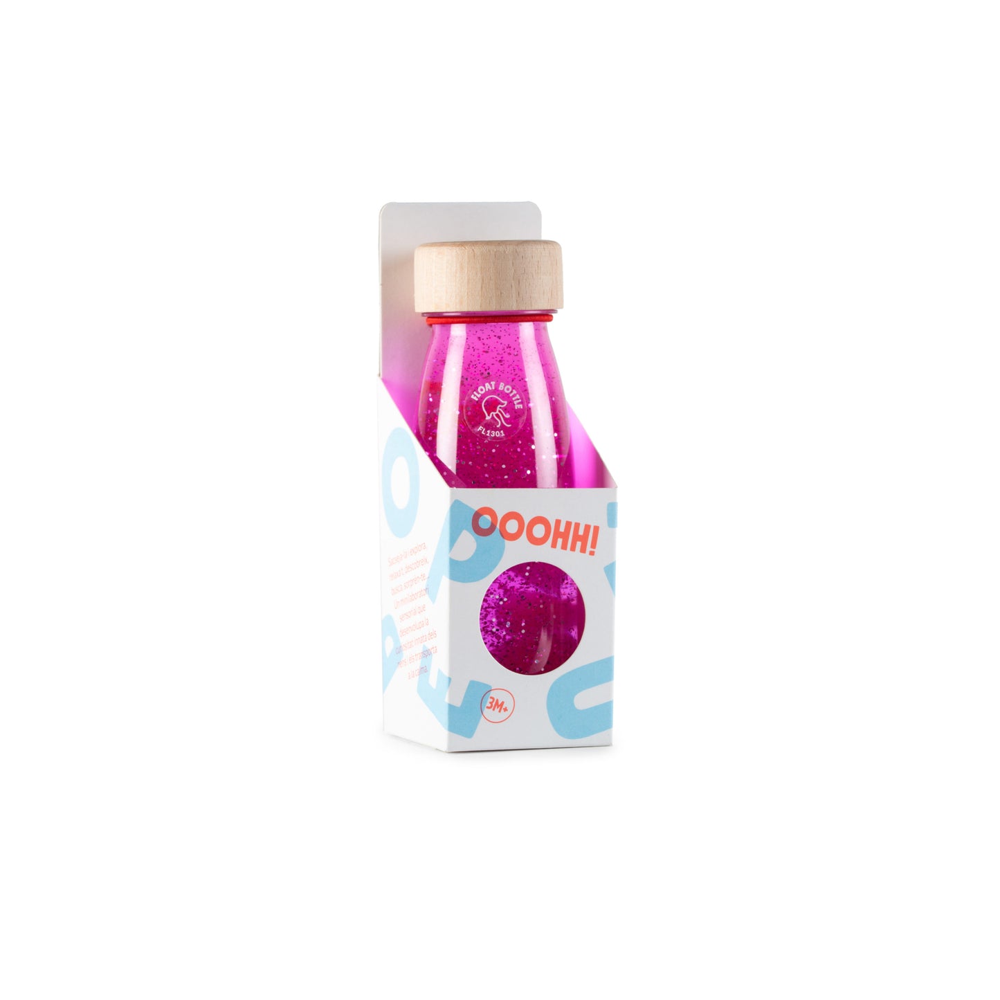 Petit Boum Pink Float Sensory Bottle