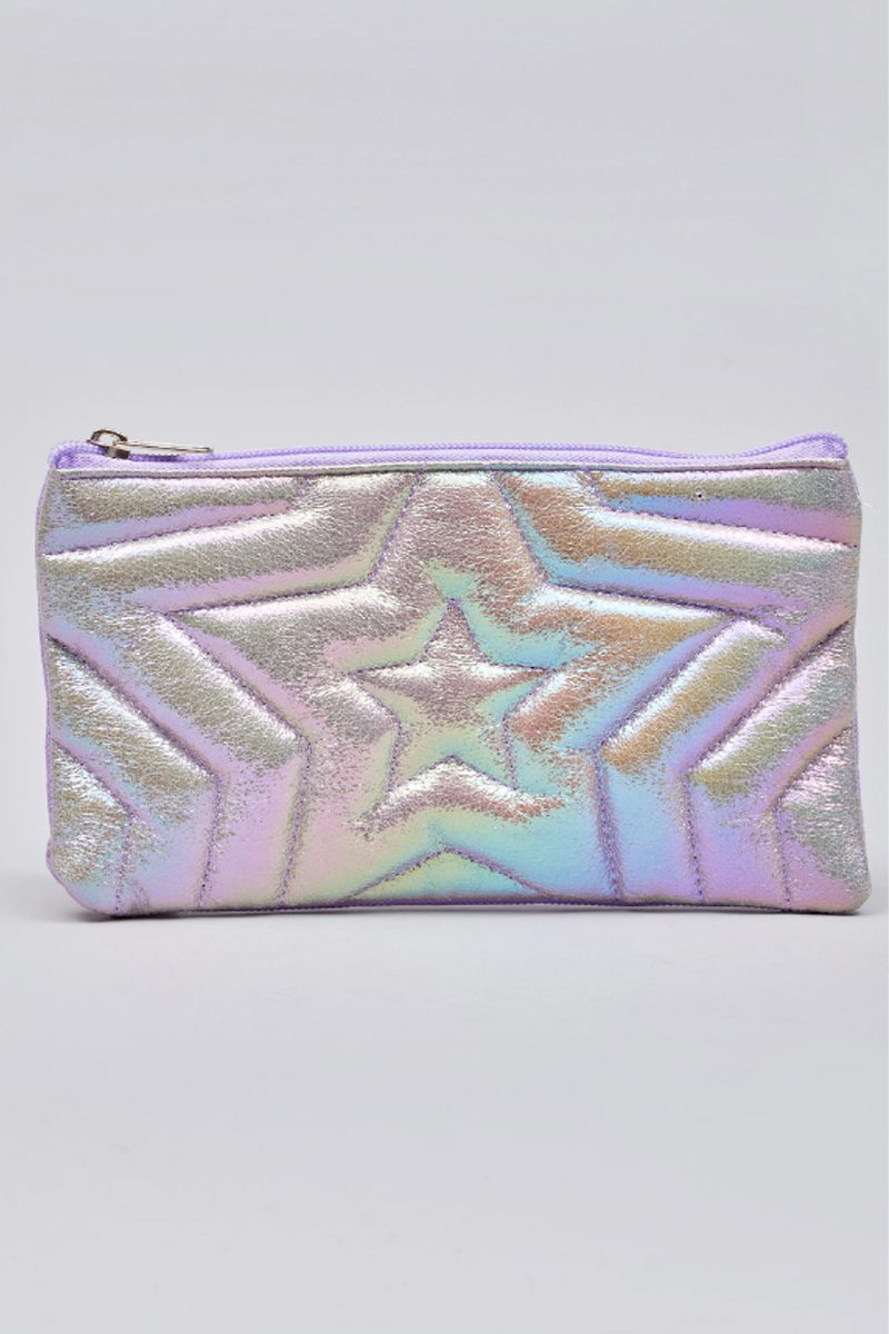 Sliver Style Holographic Pencil Case