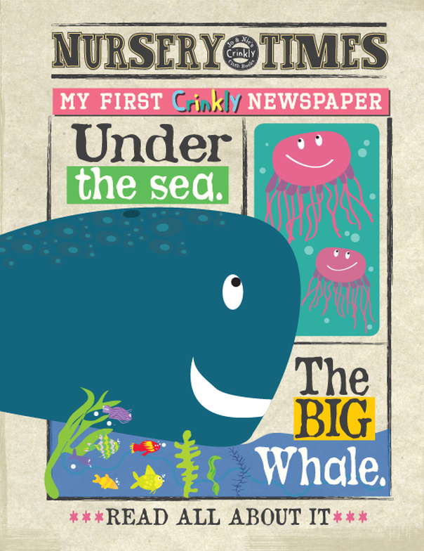 Crinkly Times - Under The Sea Cloth Book