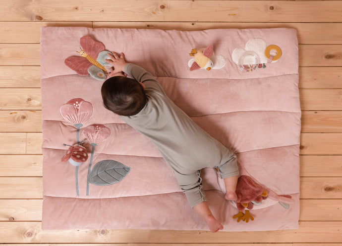 Little Dutch Flowers and Butterflies Play Pen Mat