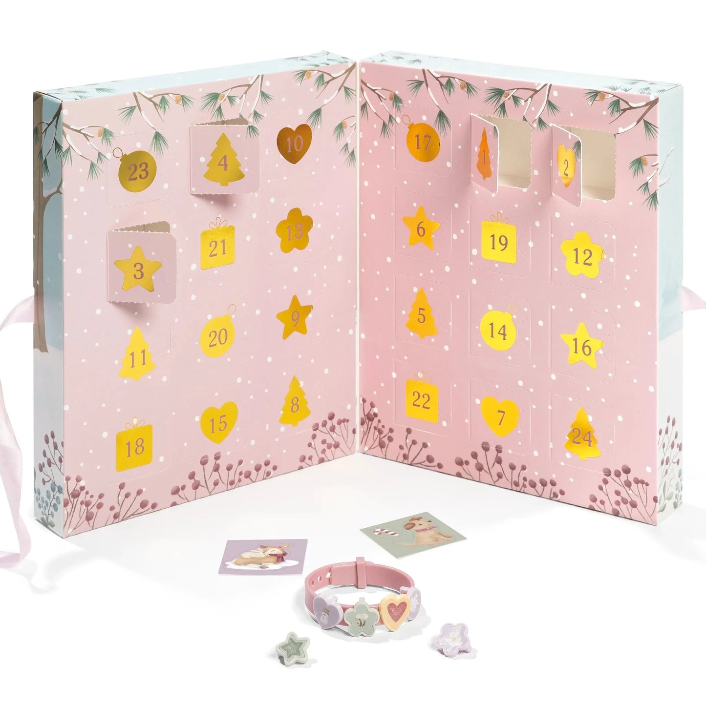 Little Dutch Christmas Advent Calendar Bracelet Set