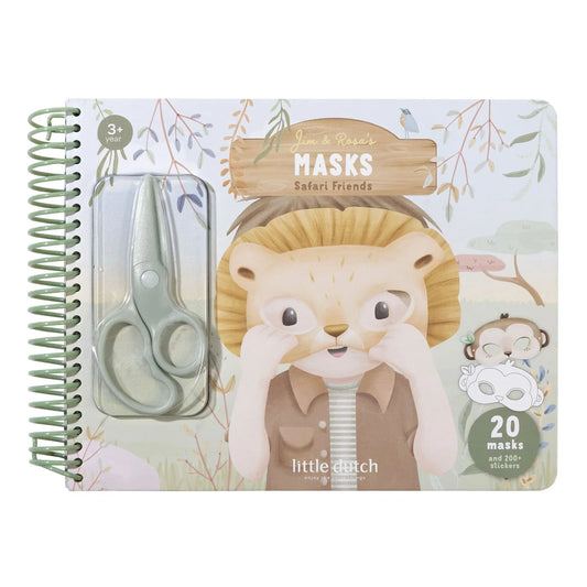 Little Dutch Making masks craft book - Jim