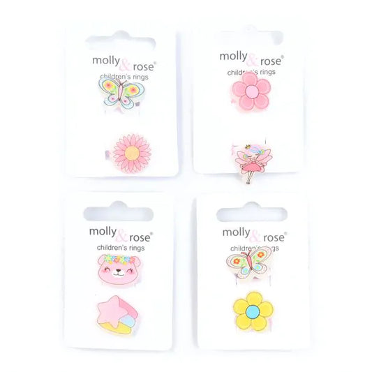 Children's Rings assorted designs 1 pack supplied
