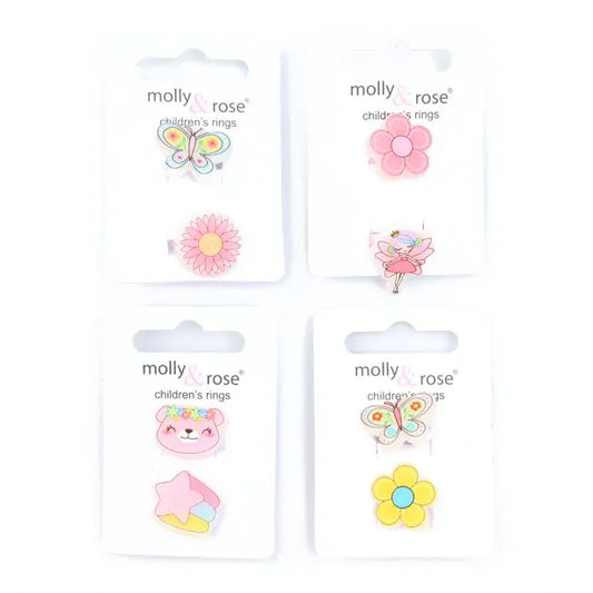 Children's Rings assorted designs 1 pack supplied
