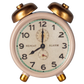 Maileg - Alarm Mouse Clock Powder