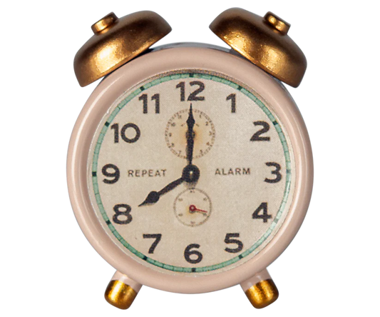 Maileg - Alarm Mouse Clock Powder