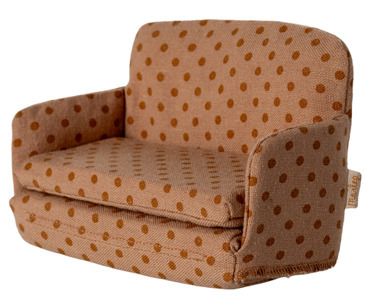 Maileg Sofa bed, Mouse - Dots