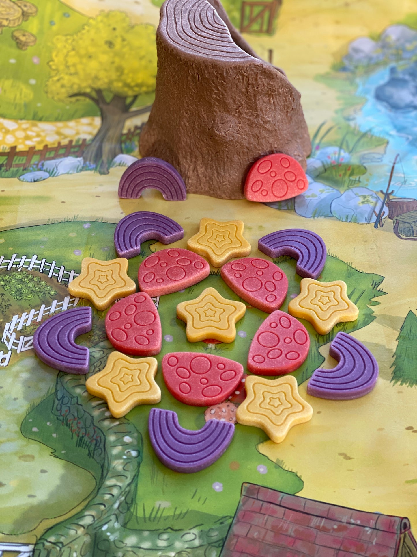Yellow Door Scenery Stones – Fairy Tale Play