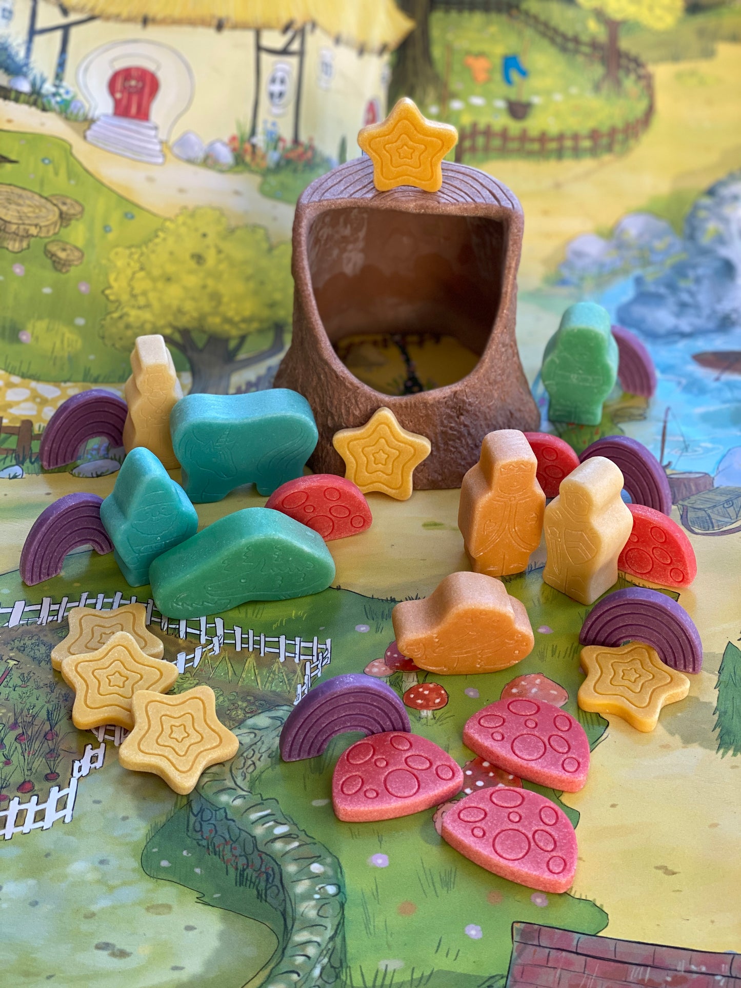 Yellow Door Scenery Stones – Fairy Tale Play