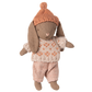 Maileg Winter bunny, Micro - Brown - Rose