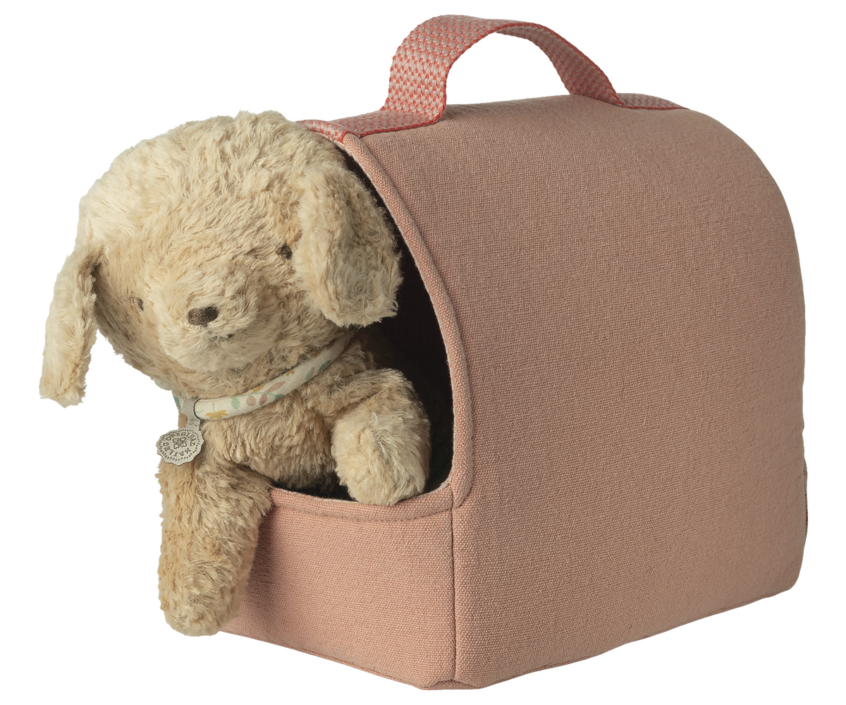 Maileg Pet Carrier Coral