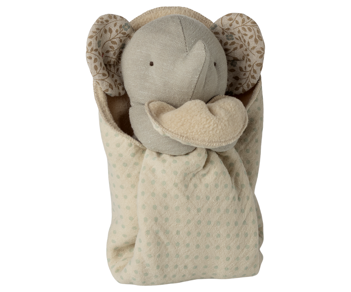 Maileg Lullaby friends, Elephant, Mini - Iron grey