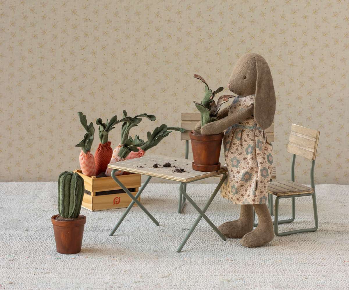Maileg Flower pot with plant, Miniature