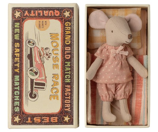 Maileg Big sister mouse in matchbox