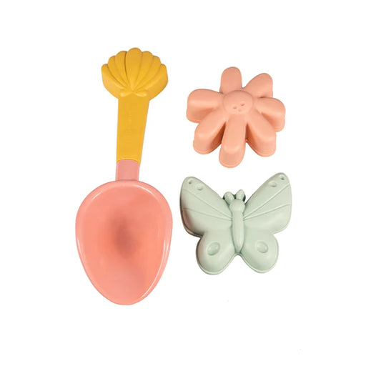 Little Dutch Beach Set 3 pcs - Flowers & Butterflies