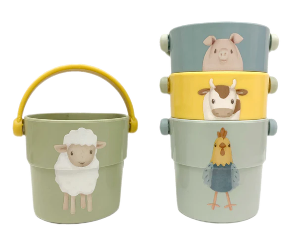 Little Dutch Little Farm Bath Cups