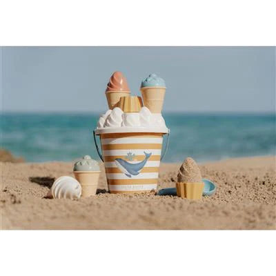 Little Dutch Ice Cream Blue Bucket Set - Ice Cream