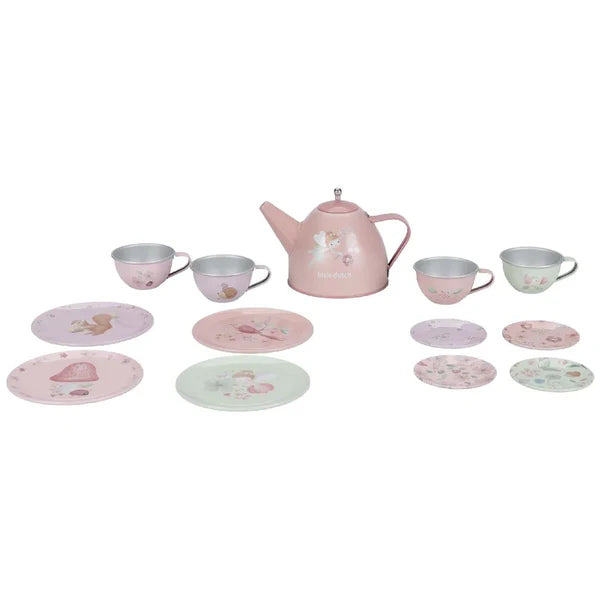 Little Dutch Fairy Garden Tin Tea Set