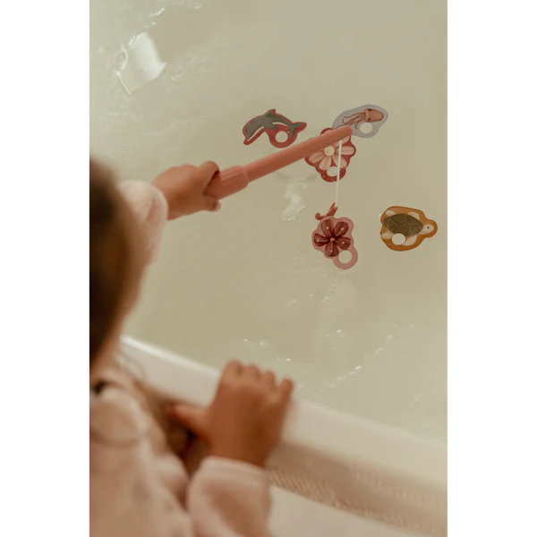 Little Dutch Pink Bath Fishing Game