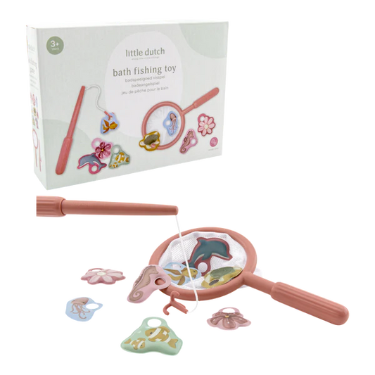 Little Dutch Pink Bath Fishing Game