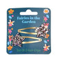 Glitter star hair clips (set of 2) - Fairies in the Garden