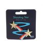 Glitter hair clips (set of 2) - Shooting Star