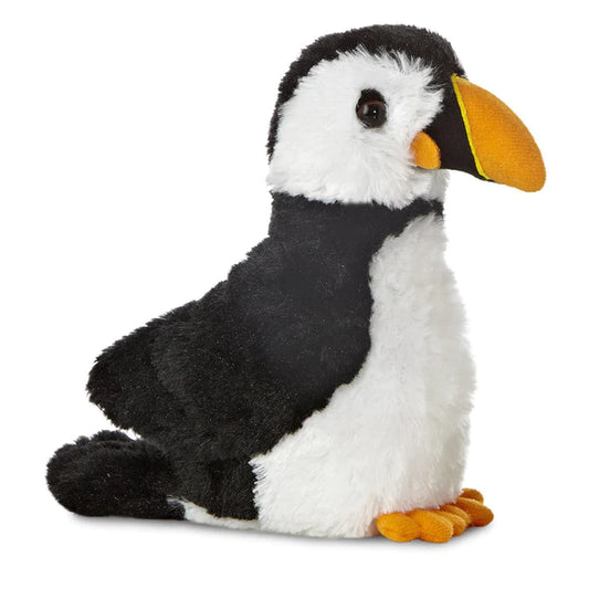 Aurora World - Mini Flopsies Puffin Bird Soft Toy