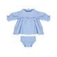 Miniland Doll Warm Weather Overalls and Blouse 32cm