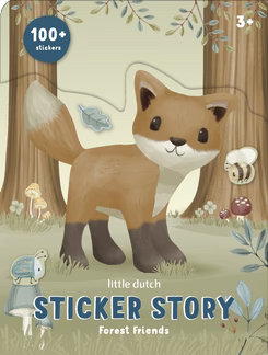 Little Dutch Sticker Story - Forest Friends