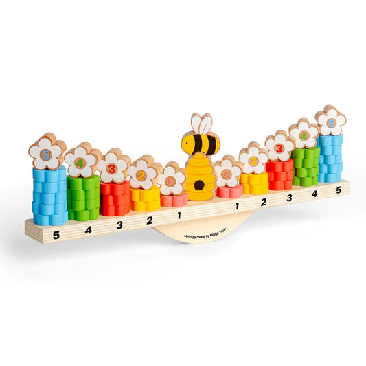 Bigjigs Wooden Bee Balanced Game